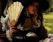 詹姆斯 蒂索 : Jeune Femme A L eventail